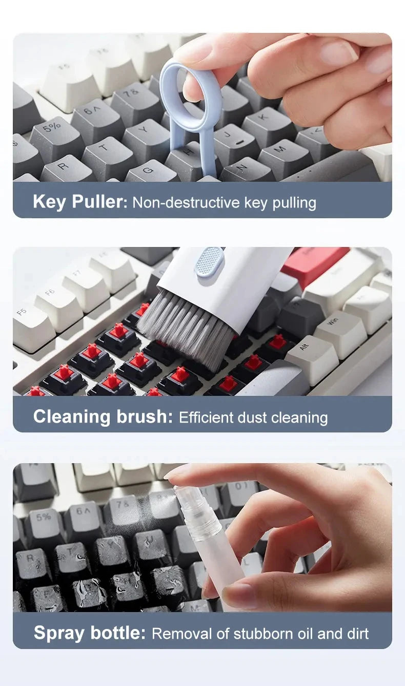 TechVida 7 in 1 Computer Brush Kit